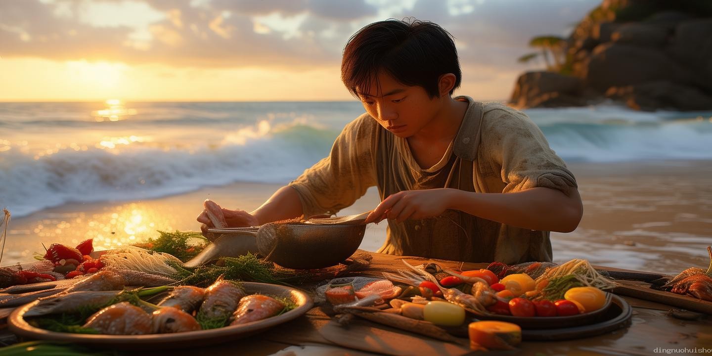 小宇海边生存技能：熟食的制作与重要性